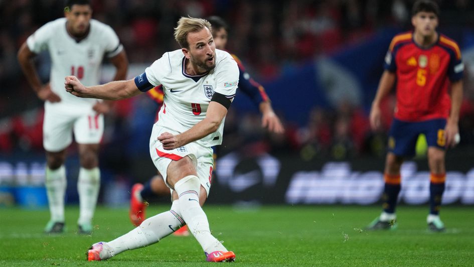 Harry Kane missed a penalty in England's loss to Spain