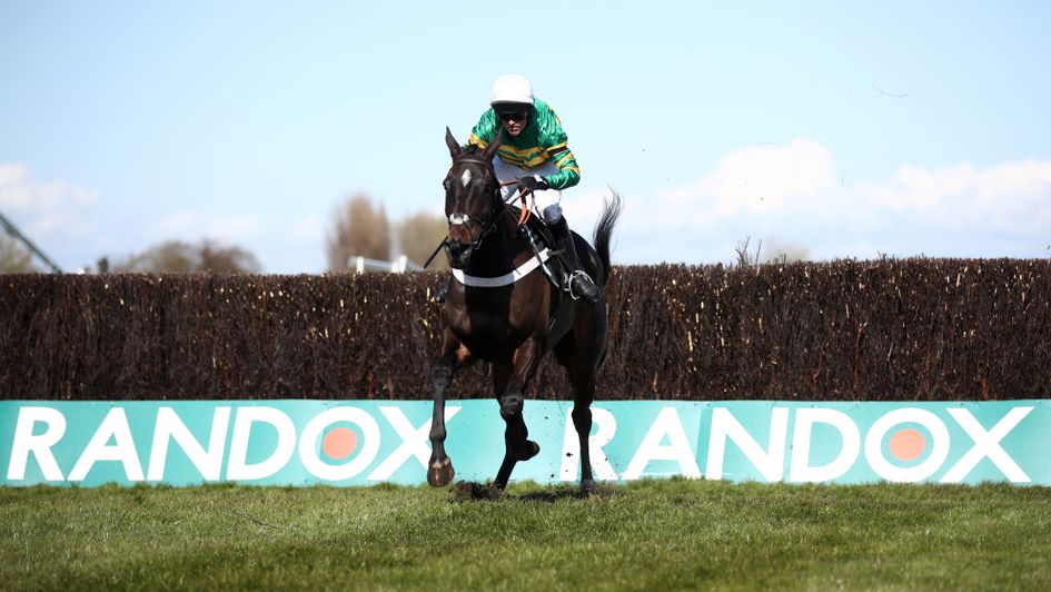 Chantry House in splendid isolation at Aintree