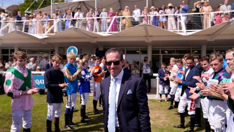 Jim Crowley announced his retirement from the saddle