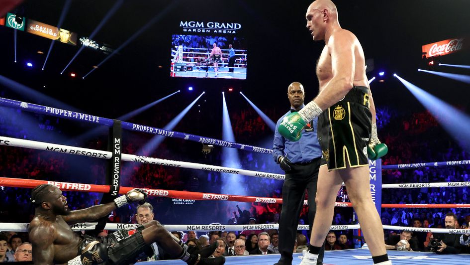Tyson Fury knocked Deontay Wilder out in their previous meeting