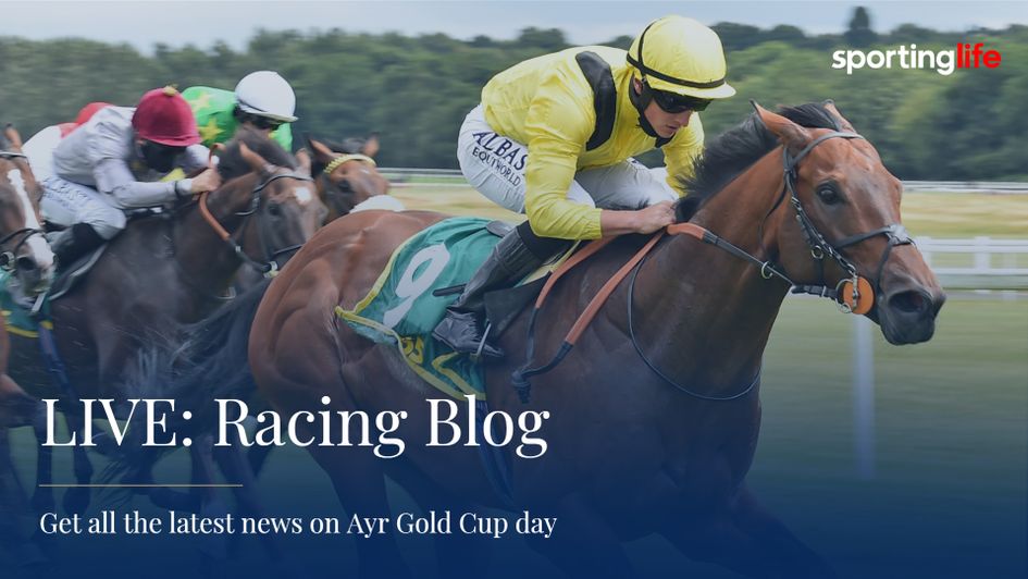 Get all the latest here on Ayr Gold Cup day