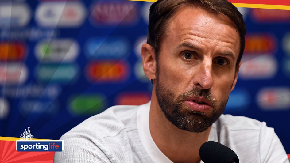 Gareth Southgate speaks at his England press conference