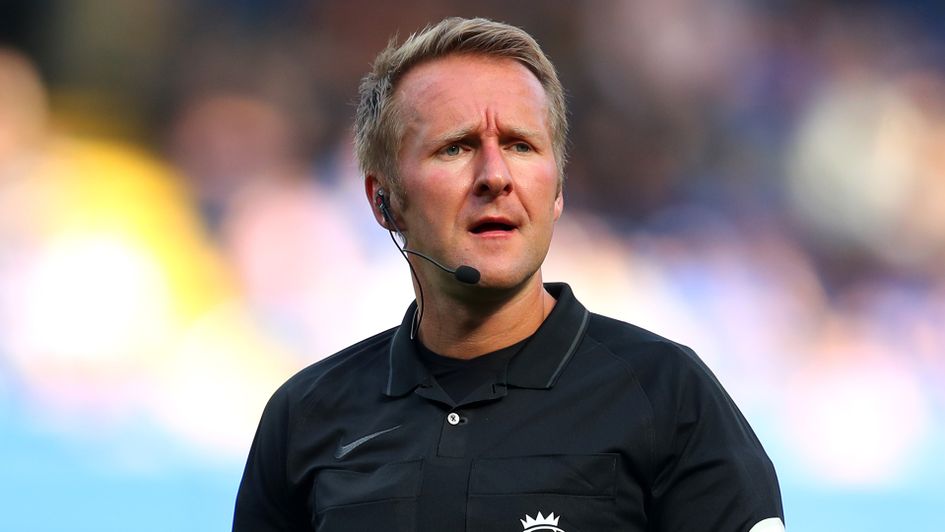 Oliver Langford was referee for Chelsea's game against Leicester