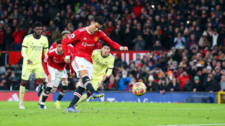 Cristiano Ronaldo sparked a Manchester United comeback on a night he netted his 800th career goal