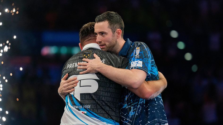 Gerwyn Price and Luke Humphries