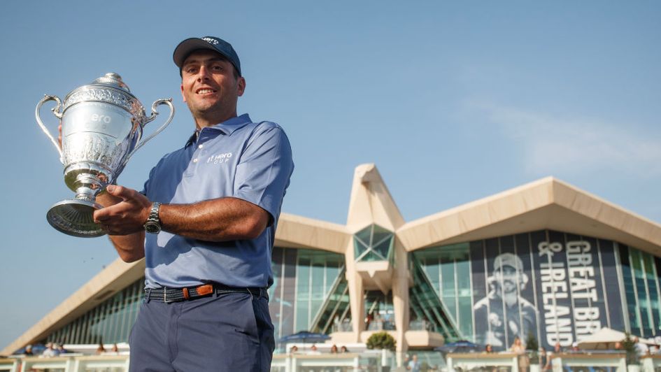 Francesco Molinari with the Hero Cup