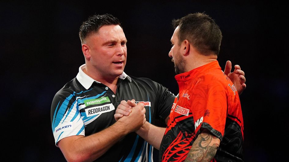 Gerwyn Price and Jonny Clayton