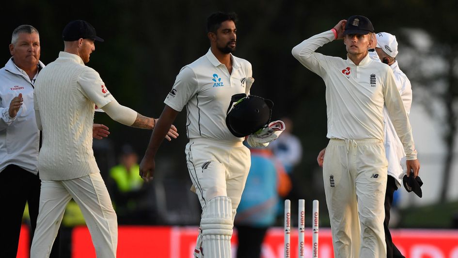 New Zealand draw with England