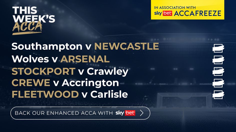 This Week's Acca - January 25