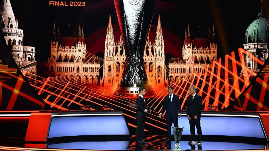 The 2022-23 Europa League final will take place in Budapest