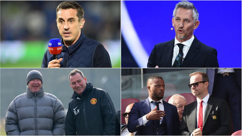 Gary Neville, Gary Lineker, Rene Meulensteen and Patrice Evra have all had their say