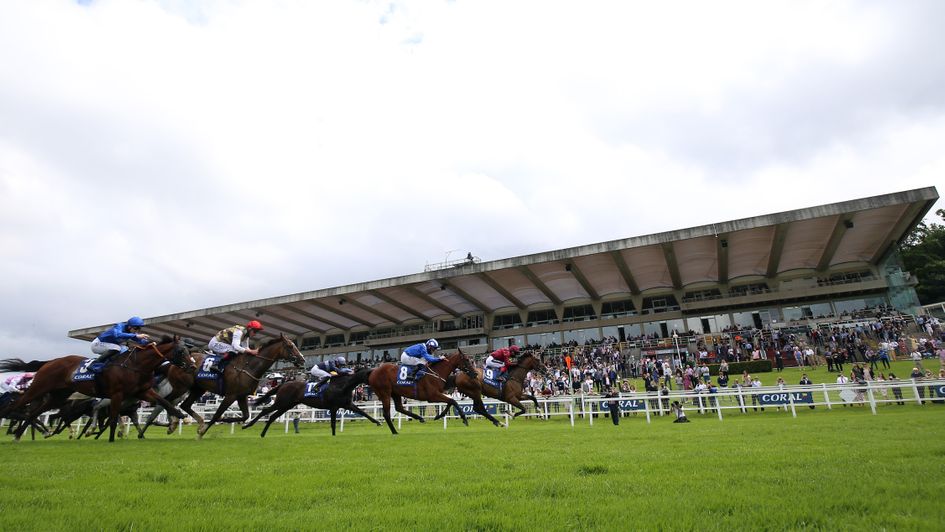 Action from Sandown Park