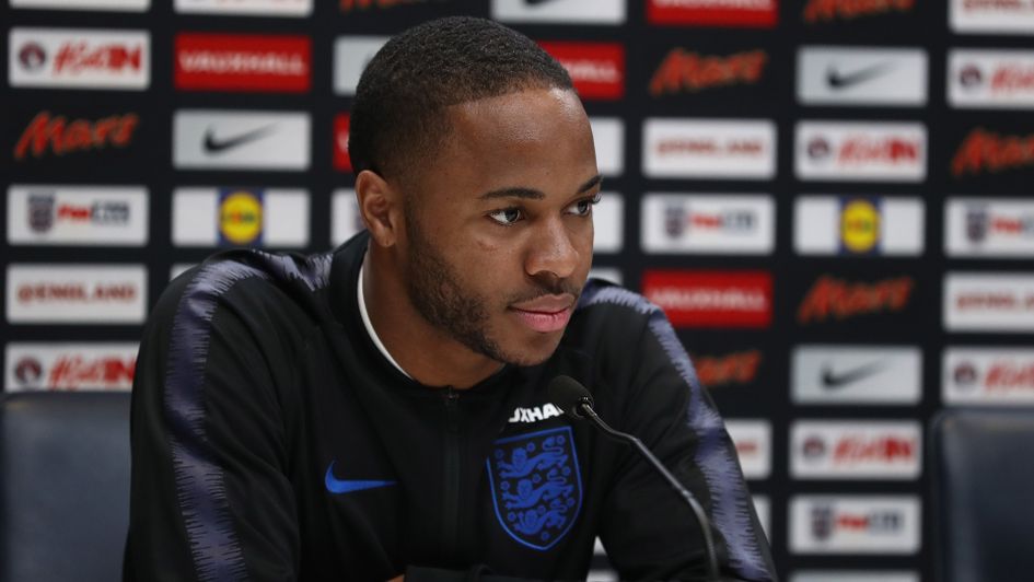 England and Manchester City winger Raheem Sterling