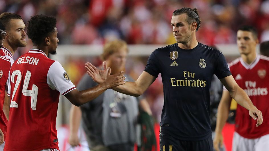Gareth Bale scored and cleared the ball of the line in Real Madrid's game with Arsenal