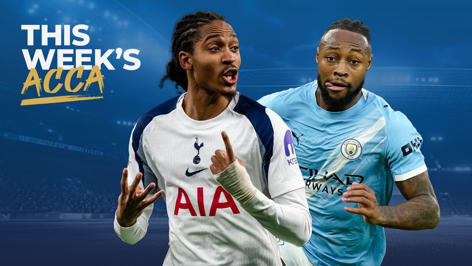 THIS WEEK'S ACCA BET BUILDER TOTTENHAM V MAN CITY