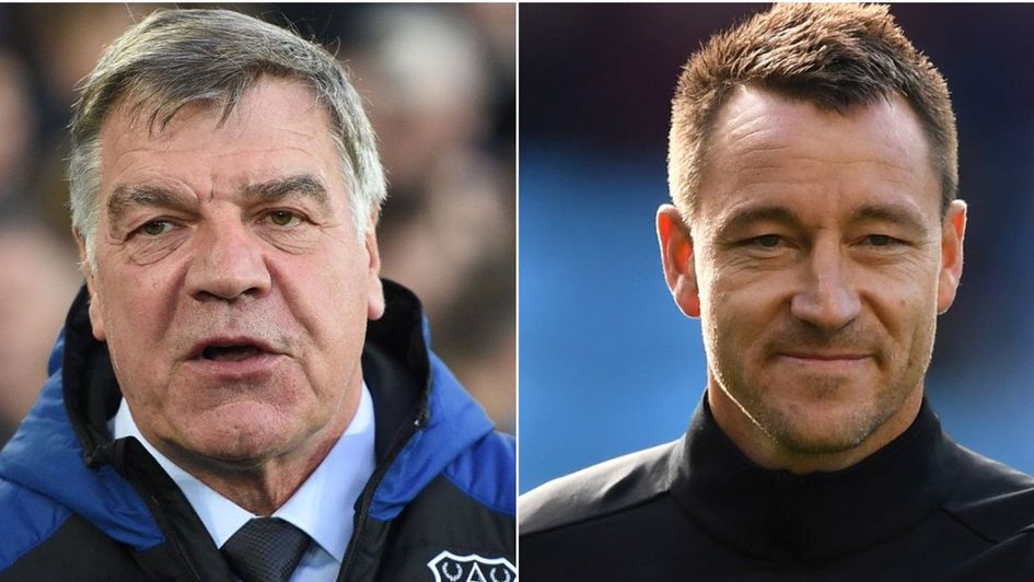 Derby have been linked to Sam Allardyce and John Terry