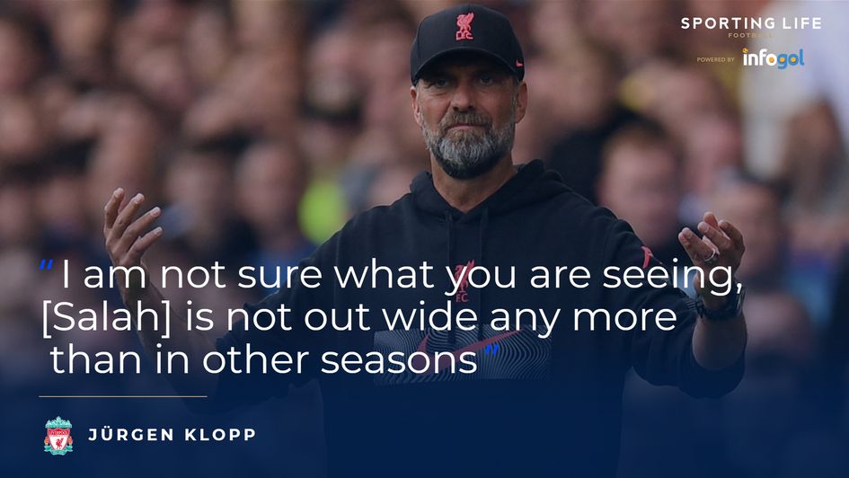 Jurgen Klopp quote on Mo Salah