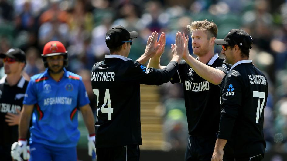 Jimmy Neesham took five wickets for New Zealand