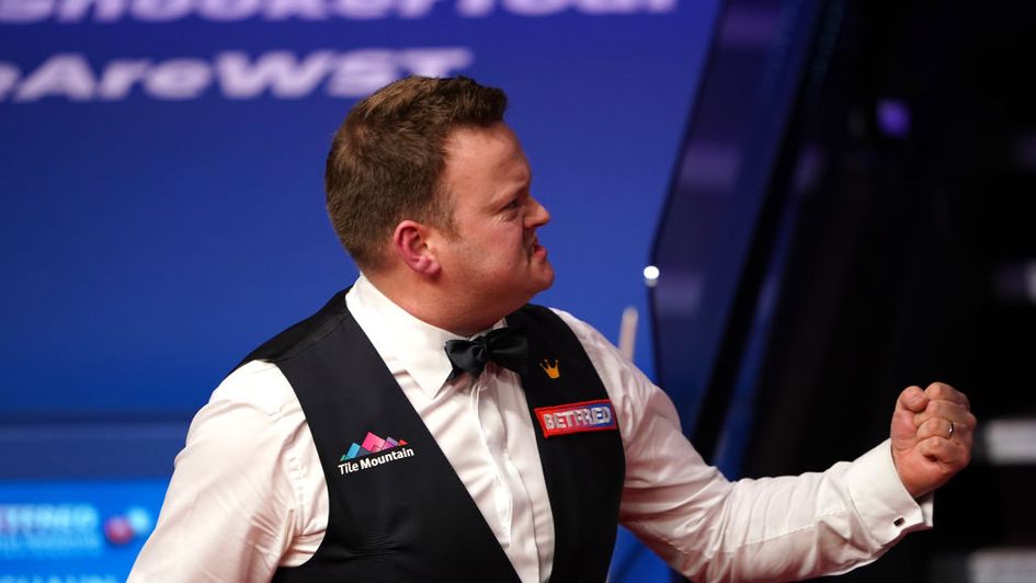 Shaun Murphy on his way to the 2021 final