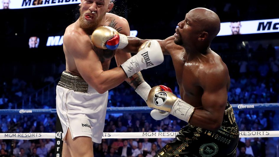 Mayweather started to take control