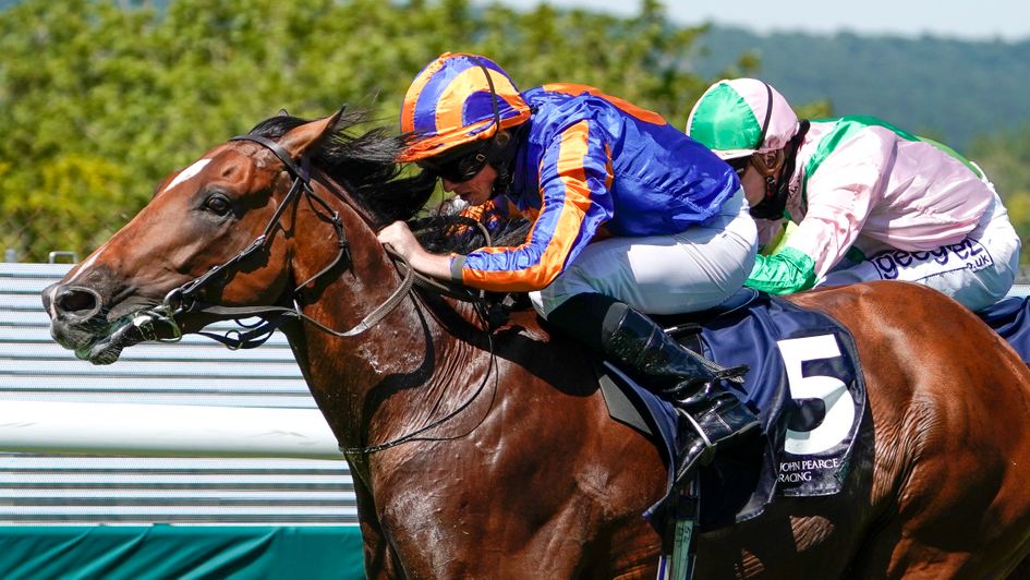 Mogul wins the Gordon Stakes under Moore