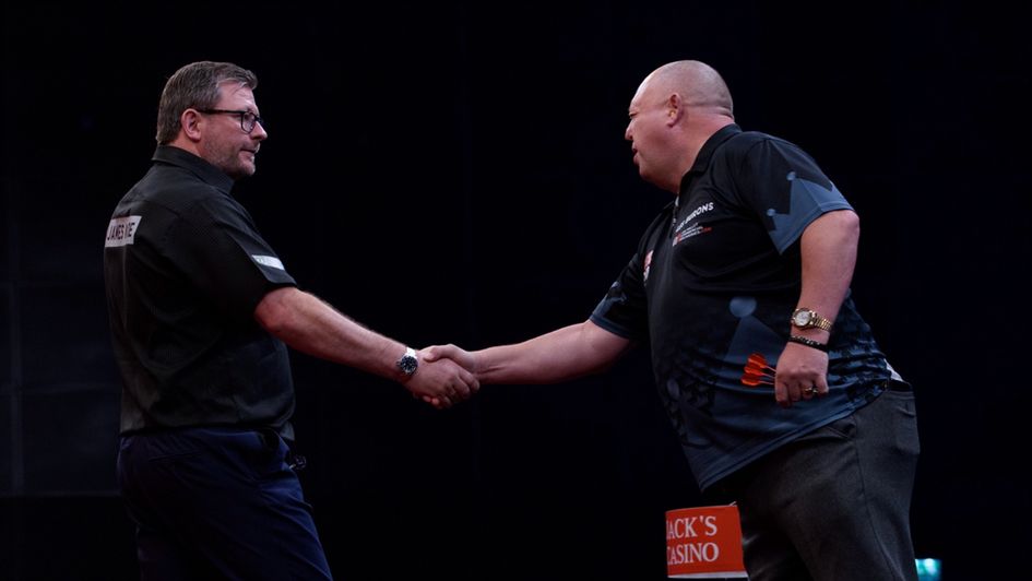 Mervyn King thrashed James Wade (Picture: PDC/Kelly Deckers)