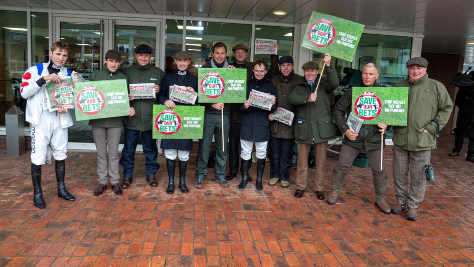 Racing big names join The Sun campaign