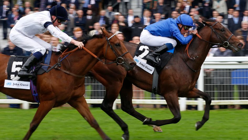 Blue Point scores narrowly in the Bengough Stakes at Ascot
