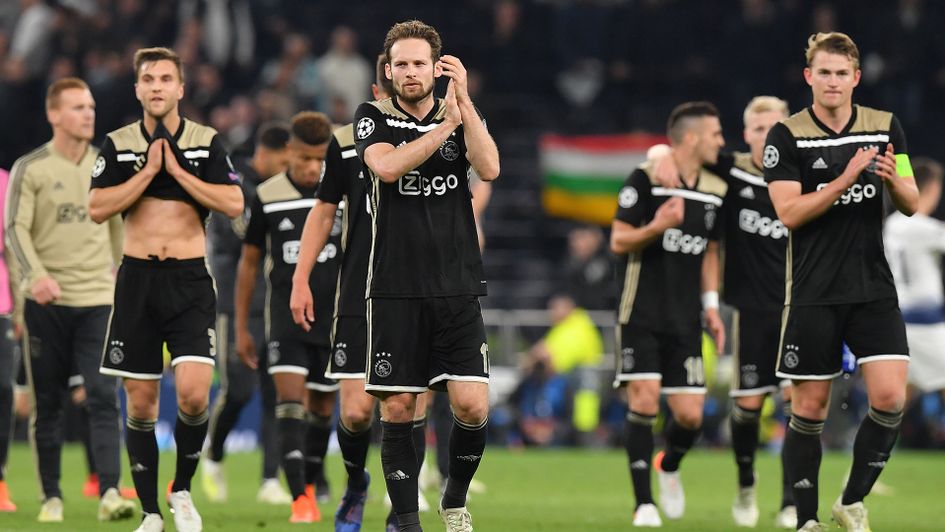 Ajax secured a first-leg victory