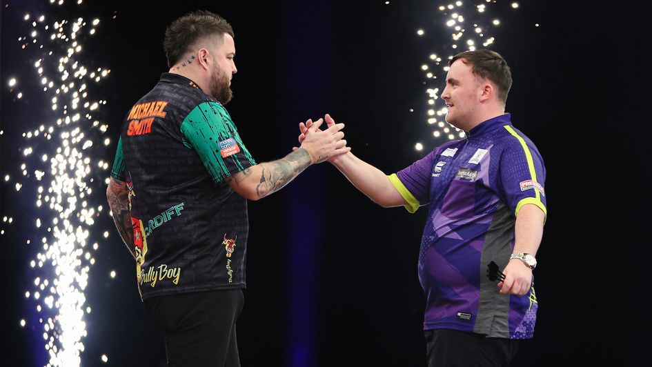 Michael Smith and Luke Littler (Picture: PDC)