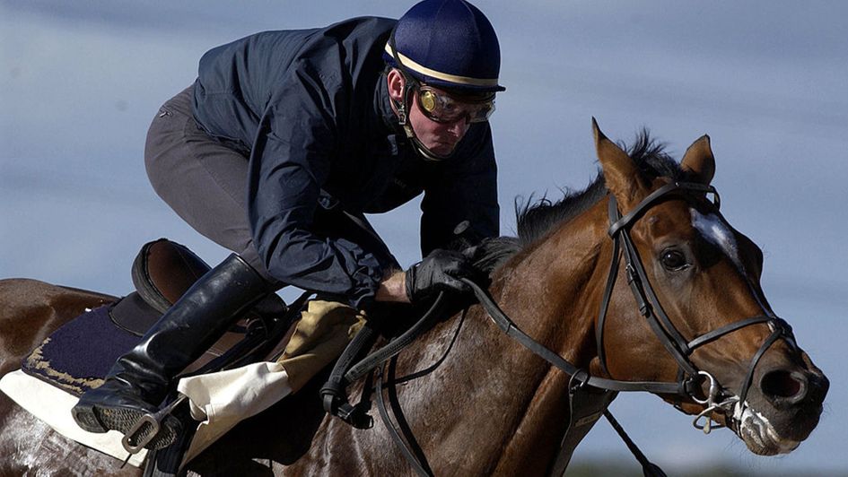 Mick Kinane galloping the mighty Galileo