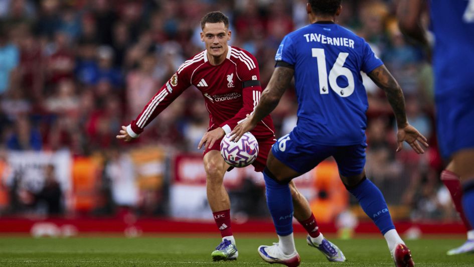 Florian Wirtz in action against Bournemouth