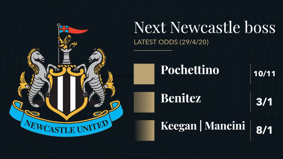 Pochettino is favourite to be Newcastle's next manager