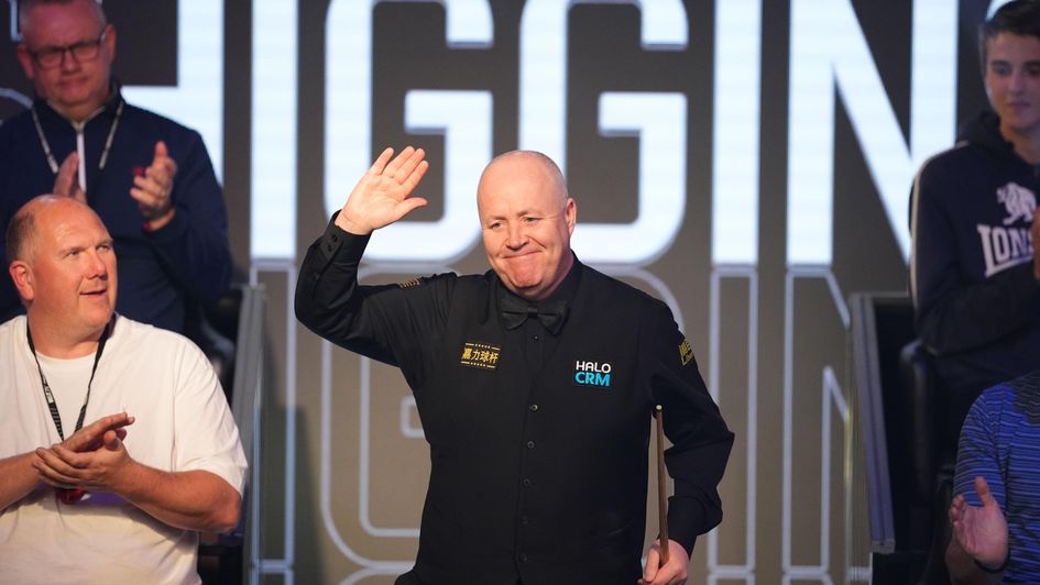 John Higgins into another Crucible semi-final