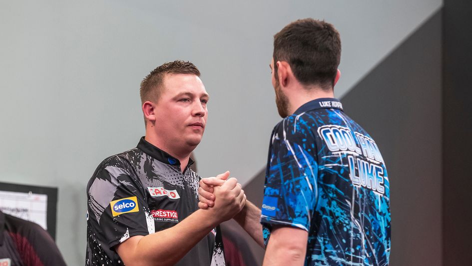 Chris Dobey snuck into the Premier League ahead of Luke Humphries (Picture: Taylor Lanning/PDC)