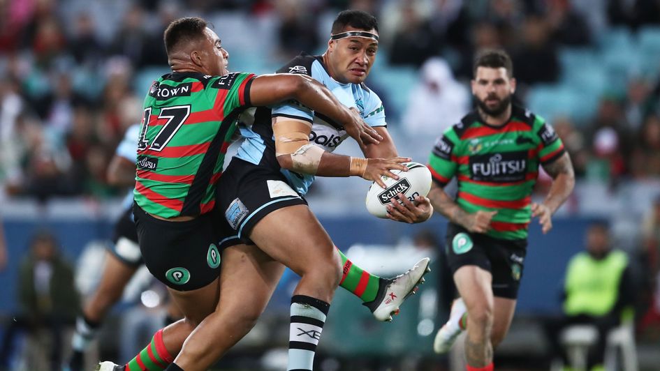 Ava Seumanufagai is tackled