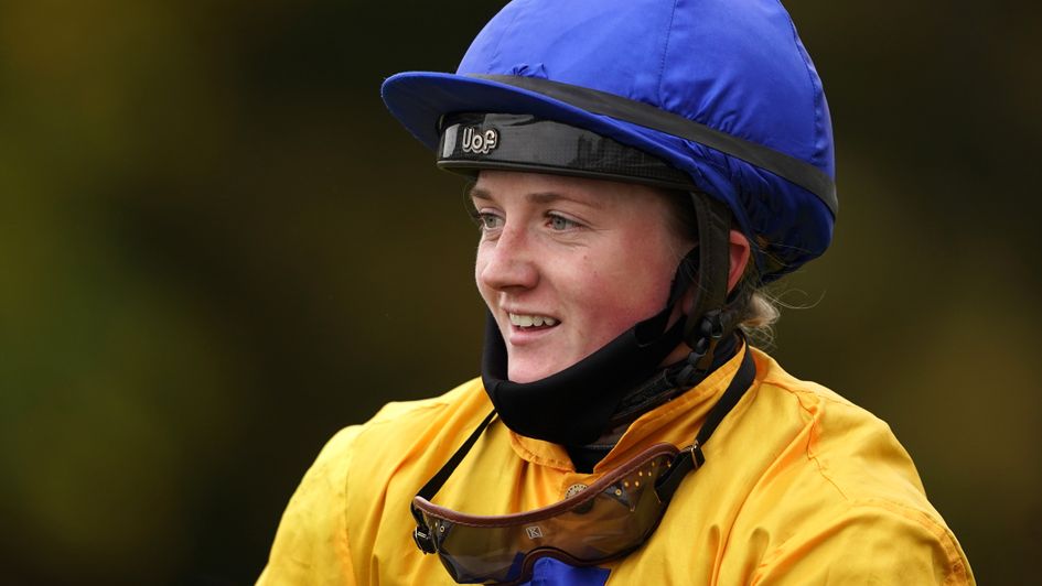 Hollie Doyle after winning the Phil Bull Trophy Conditions Stakes on Stag Horn at Pontefract