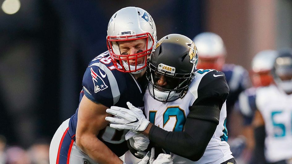 The New England Patriots take on the Jacksonville Jaguars