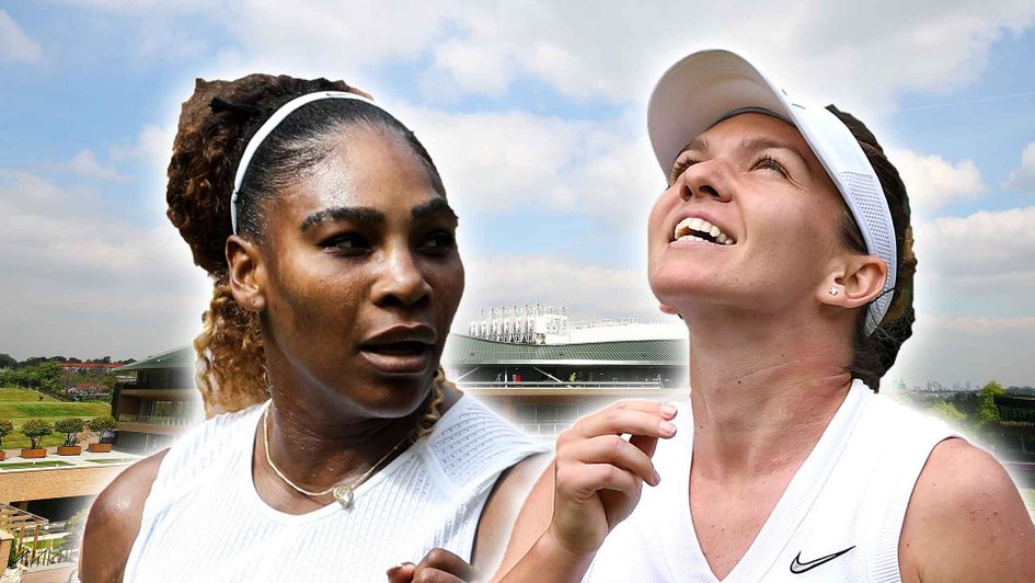 Serena Williams will meet Simona Halep in the Wimbledon final