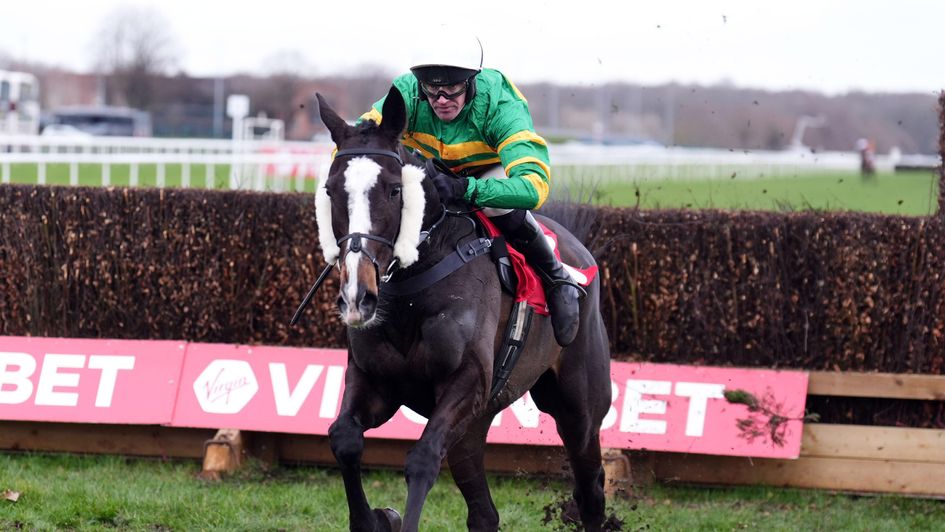 Jasmin De Grugy is out on his own at Doncaster
