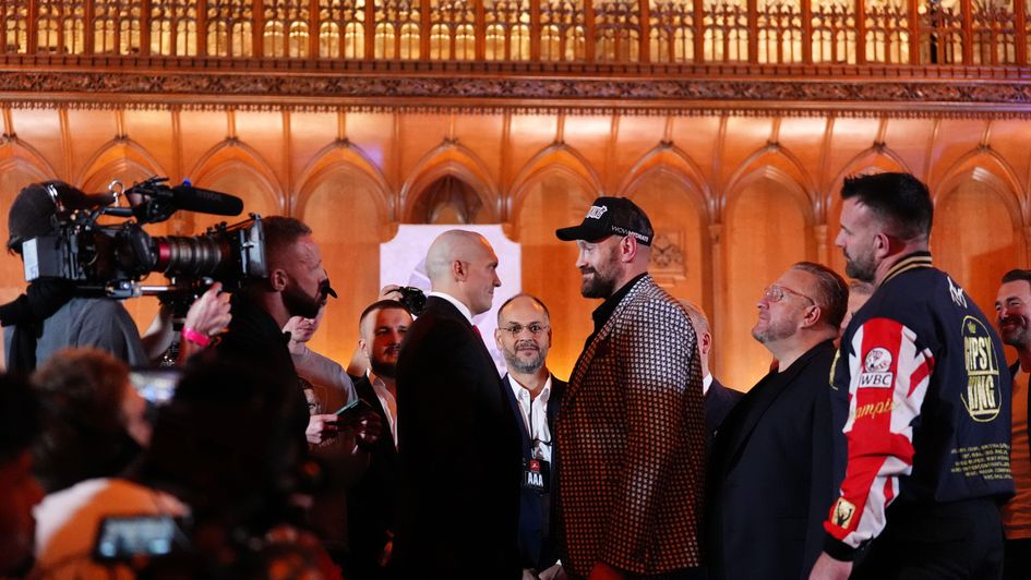 Oleksandr Usyk and Tyson Fury