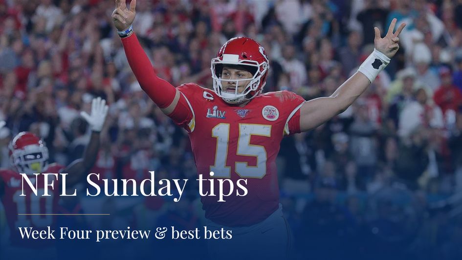 Read our preview and free NFL tips for Week Four including the New England Patriots @ Kansas City Chiefs