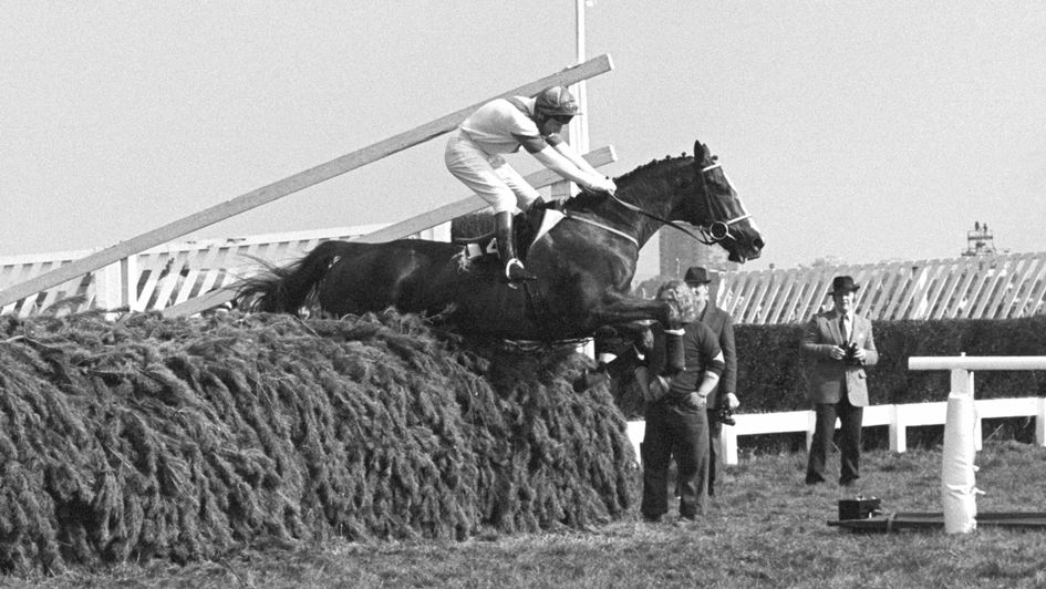 Aldaniti on his way to THAT National win