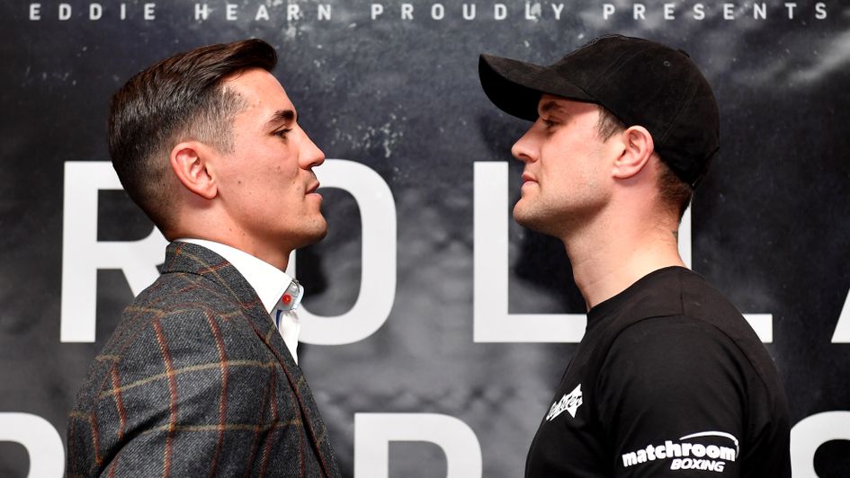 Crolla (L) and Burns
