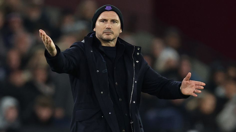 Everton boss Frank Lampard