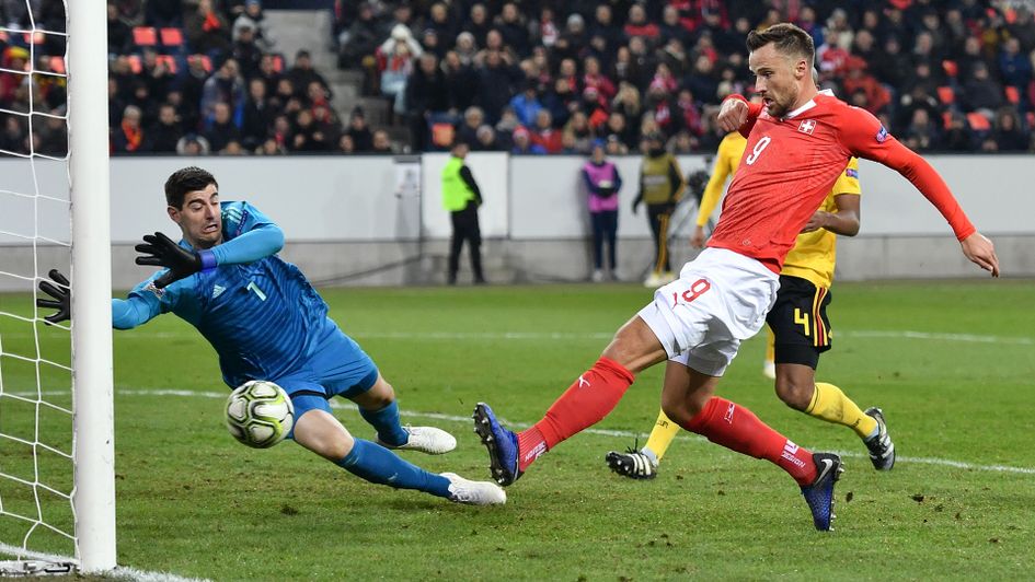 Haris Seferovic finds the net
