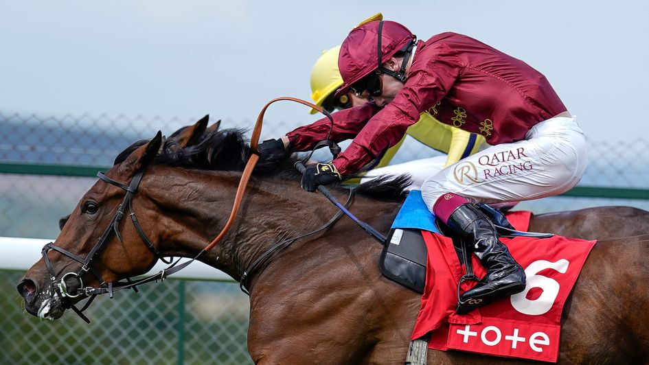 Mise En Scene gets on top in the Prestige Stakes