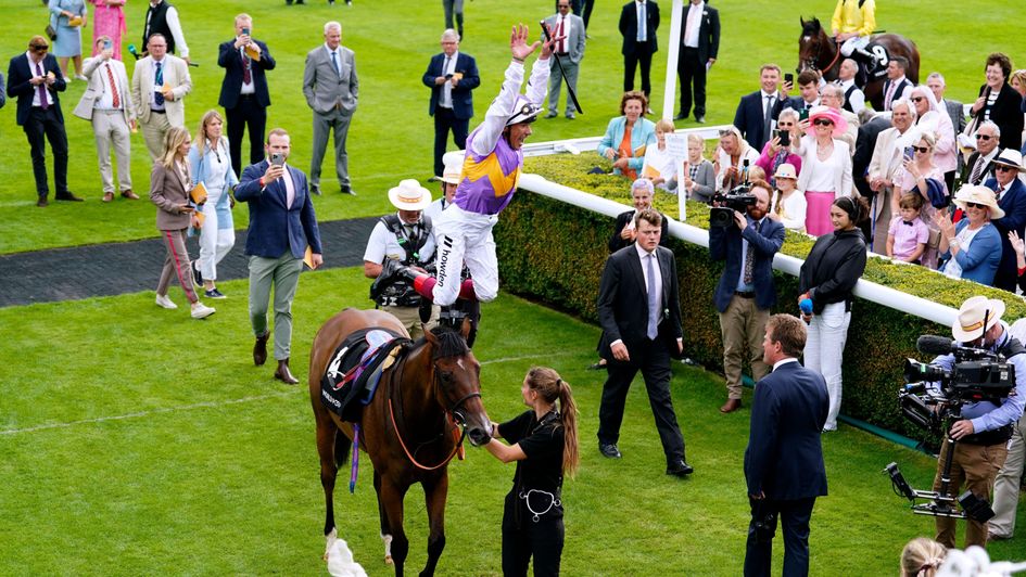 Kinross had Frankie jumping for joy on day one