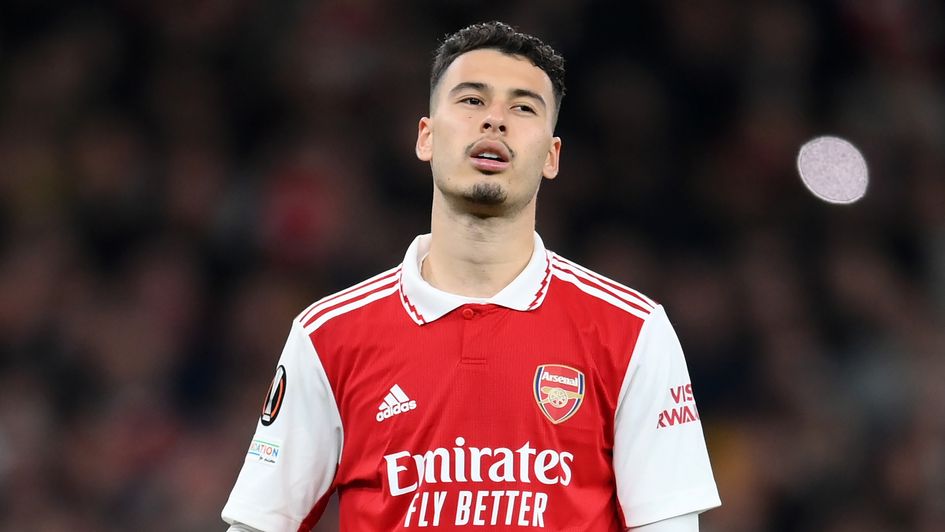 Arsenal's Gabriel Martinelli missed his penalty