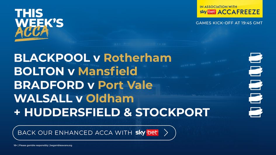 CLICK HERE to back out 40/1 acca!